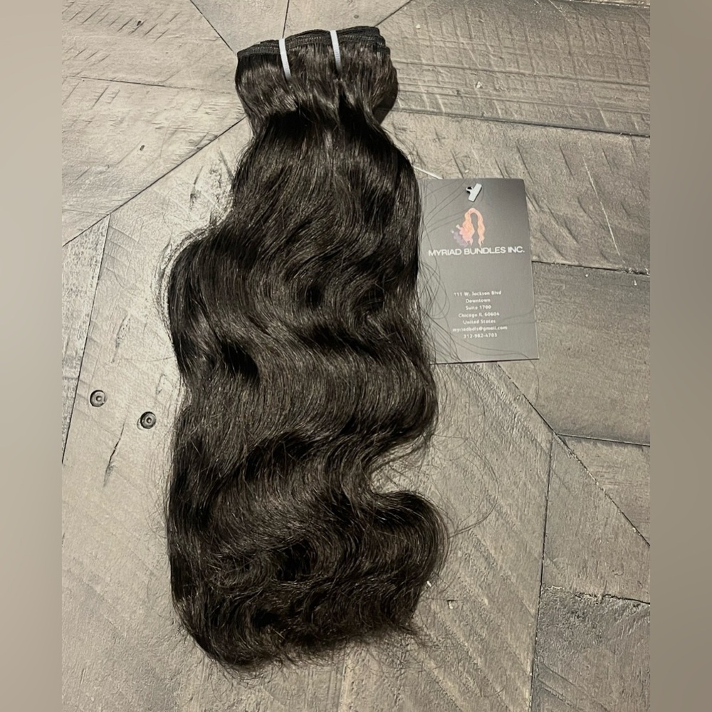 100% HUMAN HAIR SDD BUNDLE (Natural Wave-1b)